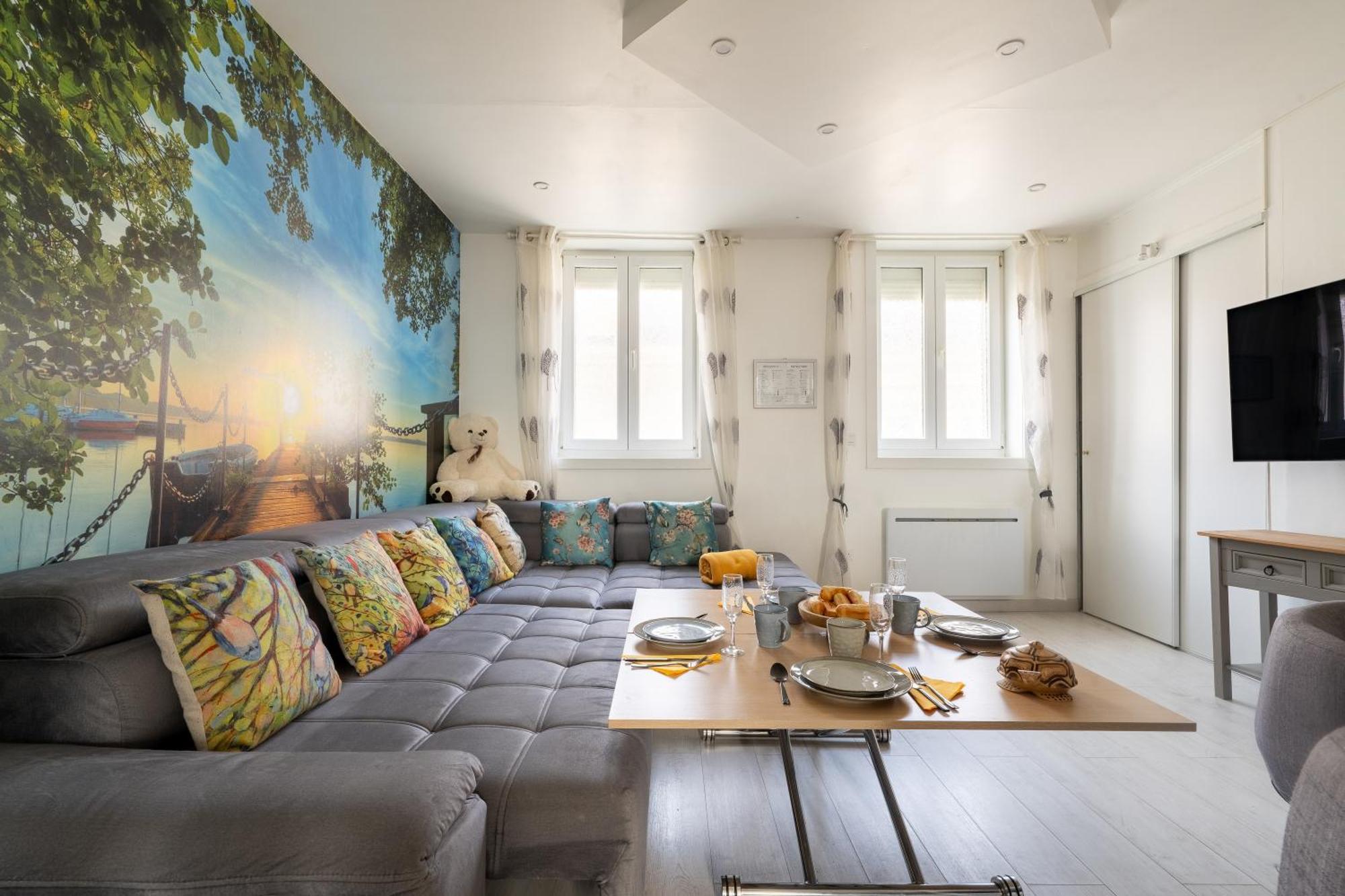 Casa Inca Calais - Duplex Soleil Latino - Parking Free, Station Apartment Exterior photo